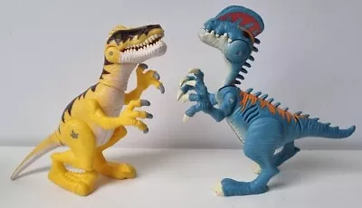 Buy Dinosaur Jurassic World Playskool Heroes Velociraptor Figures X2 Light Sound • 4.75£