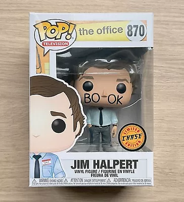 Buy Funko Pop The Office Jim Halpert CHASE #870 + Free Protector • 49.99£