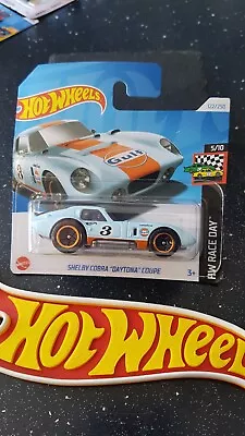 Buy Hot Wheels ~ Shelby Cobra Daytona Coupe, GULF, S/Card.  More NEW Model's Listed! • 3.99£