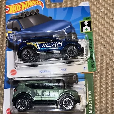 Buy Hot Wheels. Volvo XC40 Recharge.  2 Cars One Green One Blue • 7£