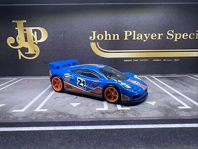Buy Hot Wheels Car Culture Premium Mclaren F1 GTR Gulf Real Riders Combined Postage • 15£