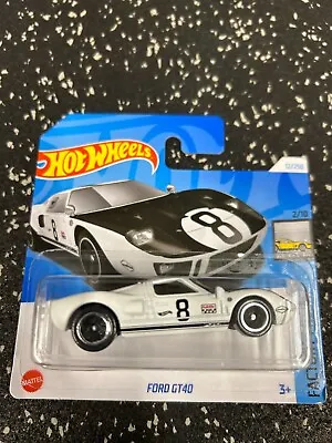 Buy FORD GT40 WHITE Hot Wheels 1:64 **COMBINE POSTAGE** • 2.95£