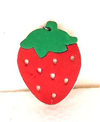 Buy BARBIE 80s Miniature Strawberry Soft Pendant B673 • 5.15£