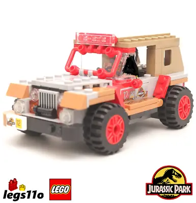 Buy LEGO Jurassic Park - 1992 Jeep Wrangler YJ Sahara - JP12 Staff Car NEW - NO BOX • 15.97£