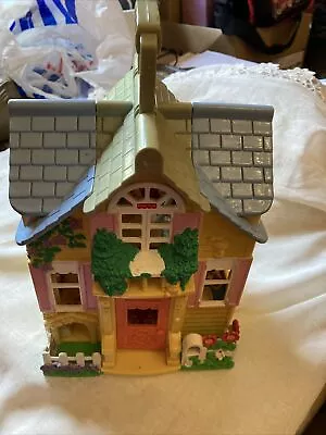 Buy Vtg Retro 2000 Mattel Fisher Price Doll House Sweet Streets Country Cottage • 9.99£