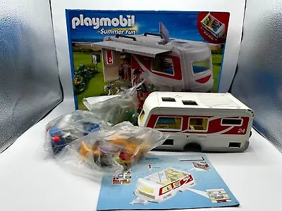 Buy Playmobil Holiday Caravan 5434 Summer Fun - Used In Good Condition 2013 • 19.95£