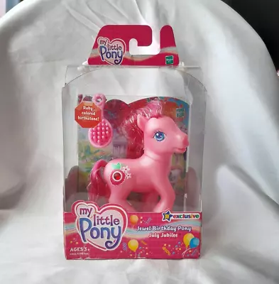 Buy G3 My Little Pony Jewel Birthday Pony JULY JUBILEE Toys R Us Exclusive Rare • 9.99£