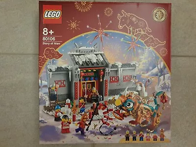 Buy LEGO 80106 - History Of Nian - Chinese New Year - NEW & ORIGINAL PACKAGING • 57.63£
