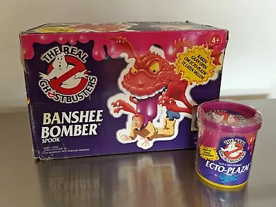 Buy Kenner Vintage Real Ghostbusters Gooper Ghost Banshee Bomber + Sealed Ecto Plazm • 355£