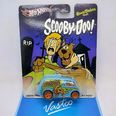 Buy 2013 Hot Wheels Pop Culture Hanna Barbera Scooby Doo Quick D Livery Real Riders • 28.92£