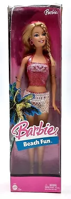 Buy 2005 Beach Fun Barbie Doll In Swimwear / Mattel J0697, NrfB • 51.27£