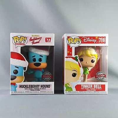 Buy Holiday Huckleberry Hound Tinker Bell Funko Pop Vinyl Cyber Monday Exclusive • 26.99£