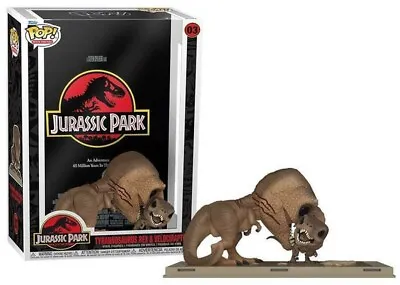 Buy Funko Poster Pop Figure #03 Jurassic Park Tyrannosaurus Rex & Velociraptor New • 19.99£