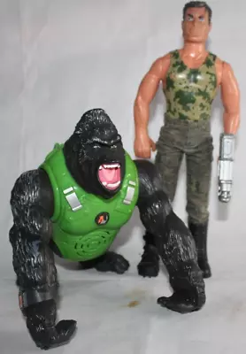 Buy Action Man Large Gorilla Kongo Mission 2004 - With Action Man Figure - Untested • 14£