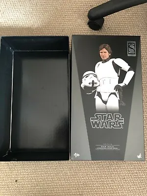 Buy Hot Toys MMS418 Han Solo Stormtrooper Disguise ***EMPTY BOX*** • 40£