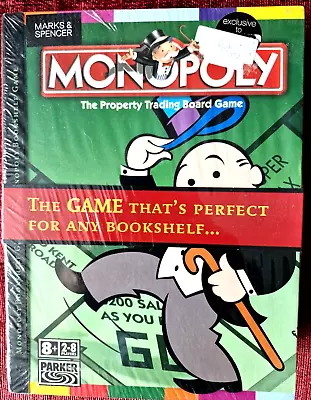 Buy Bookshelf Edition Monopoly Game From 2006 - New & Sealed - Free P&p!! • 20.99£