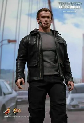 Buy New Hot Toys 1/6 Terminator Genisys T-800 Guardian Mms307 T800 • 282.29£