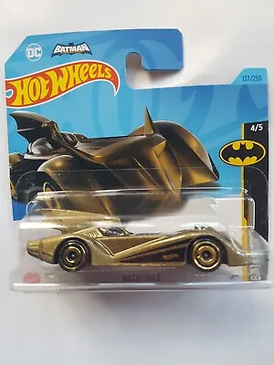 Buy Hot Wheels 2023 Batmobile The Brave & The Bold *137/250 HW Batman *4/5 HKJ75 SC • 2.95£