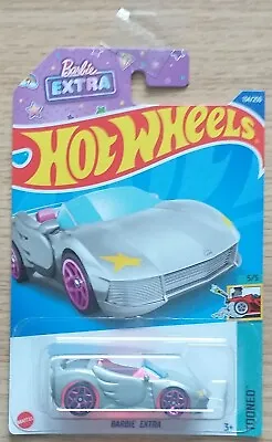 Buy Hot Wheels 2021 Barbie Extra, Silver, Long Card . • 3.99£