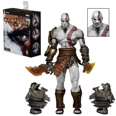 Buy God Of War 3 Kratos Kratos Movable Doll Action Figure Anime Toy Gift 7-Inch Neca • 28.49£