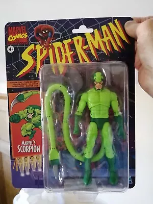 Buy Marvel Legends Spider-Man Scorpion Retro Action Figure #1 • 20£