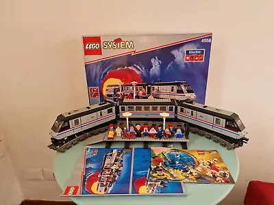 Buy Vintage LEGO System Train Set 9V 4558 Metroliner, 100% Complete W Box And Inst • 349.22£