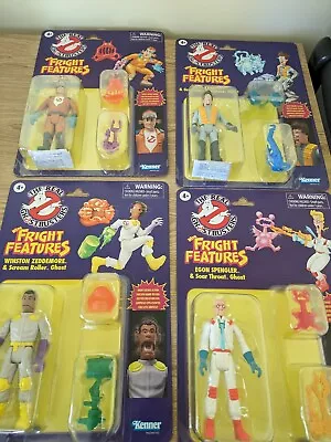 Buy The Real Ghostbusters Fright Features Figures Bundle Brand New • 41£