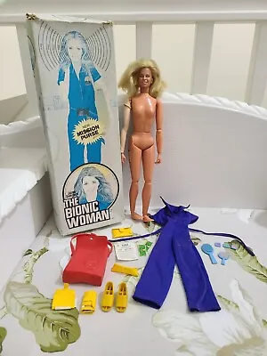 Buy Kenner Bionic Woman Doll With Original Box And Mostly Complete - Good Condition • 90£