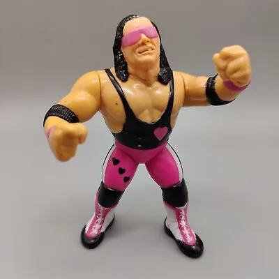 Buy Bret Hitman Hart WWF Hasbro Wrestling Figure WWE WCW ECW • 23£