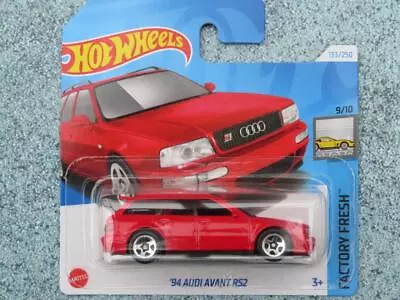Buy Hot Wheels H4F 133 1994 AUDI AVANT RS2 Red 2024 133/250 F Case • 4.49£