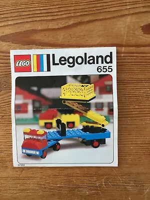 Buy Lego Instructions For Set 655 • 1£