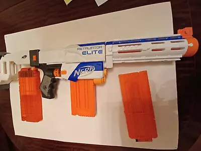Buy Nerf Retaliator Elite Dart Gun • 8.95£