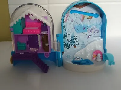 Buy Polly Pocket Snowball Surprise Compact 2017 Mattel Ski Chalet And Slopes • 4.24£