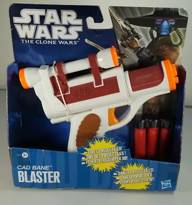 Buy STAR WARS CAD BANE Nerf Blaster Gun Pistol Toy Darts 2011 MIB • 14.95£
