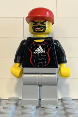 Buy LEGO Soccer Minifigure Soc116s Goalie - Black - Adidas #1 - 3569 • 7.09£