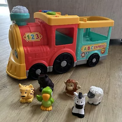 Buy Fisher-Price Little People Big ABC Animal Train Toy • 9.99£