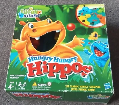 Buy Hungry Hippos Board Game-game In Excellent Cond & 100% Complete* Hasbro 2012 • 10.99£
