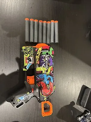 Buy Zuro X Shot Nerf Blaster Grafiti (BULLETS INCLUDED) • 9.50£