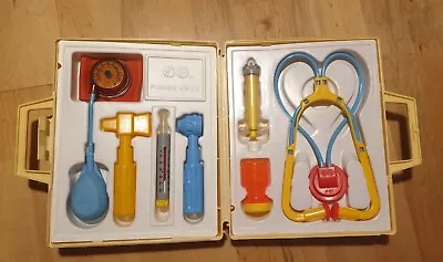 Buy Fisher Price Medical Kit 1977 Vintage Toy With Case Read Description Complete  • 15.44£
