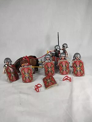 Buy Playmobil Roman Chariot Soldiers Weapons Shields Bundle • 34.99£