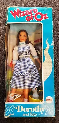 Buy Vintage Mego 1974 Wizard Of Oz Dorothy And Toto Figures Boxed • 49.99£