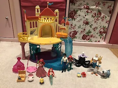 Buy Mattel Disney The Little Mermaid Ariel Magiclip Castle & Story Figure Set • 35£