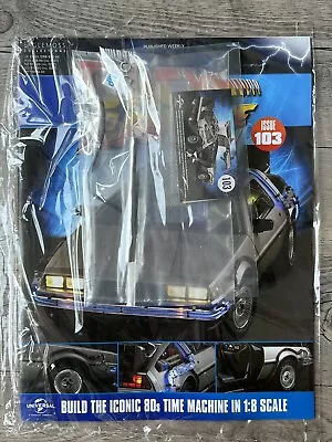 Buy 1:8 Scale Eaglemoss Back To The Future Build Your Own Delorean Issue 103 • 30£