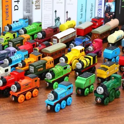 Buy Wooden Trains Track Tank Engines Tender Cars For Thoma & Friends BRIO COMPATIBLE • 4.79£