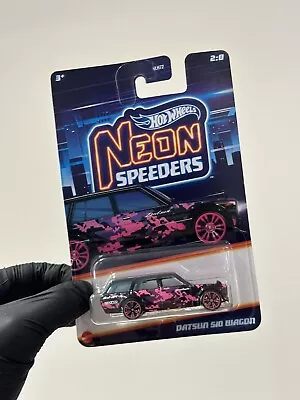 Buy Hotwheels Neon Speeders Datsun 510 Wagon • 9.95£