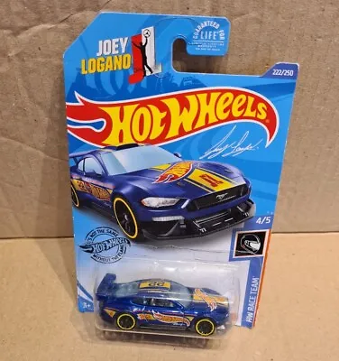 Buy Hot Wheels Custom '18 Ford Mustang GT , Hw Race Team - New/carded. • 8.95£