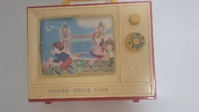 Buy Fisher Price Toys Vintage 1966 - Modern Remake. Two Music Box TV London Bridge • 14£