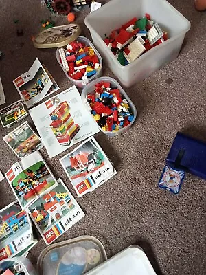 Buy Large Bundle Of Vintage LEGO Sets 70s Collectable Rare  • 60£