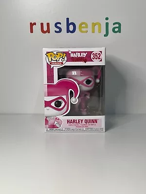 Buy Funko Pop! DC Heroes Harley Quinn BCRF Pink #352 • 16.99£