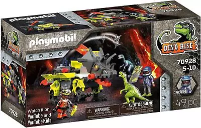 Buy PLAYMOBIL Dino Rise 70928 Dino Robot, With Missiles And Catapult • 34.99£